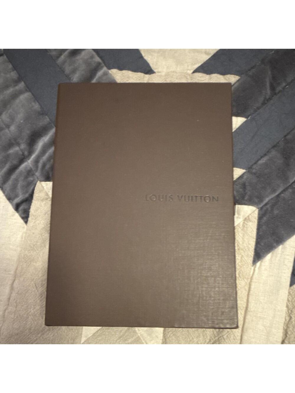 Louis Vuitton Brown Vintage Gift Box, 7.5ā L X 5.5ā W X 1.5ā H AUTHENTIC
